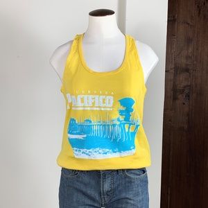 Pacifico Cerveza  Racerback Tank Top Sz M